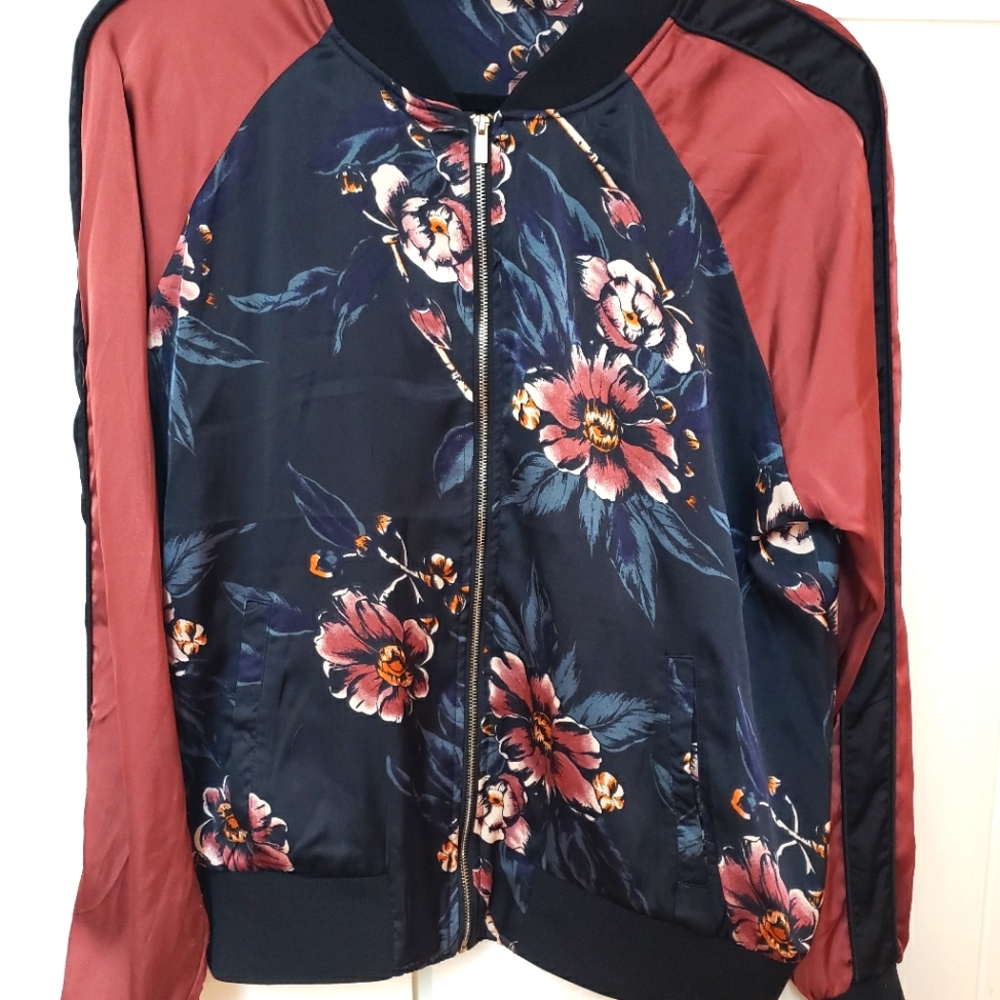 Silk Bomber jacket